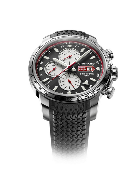 Replica Chopard Mille Miglia GMT Chronograph 2013 Steel 168555-3001 replica Watch review
